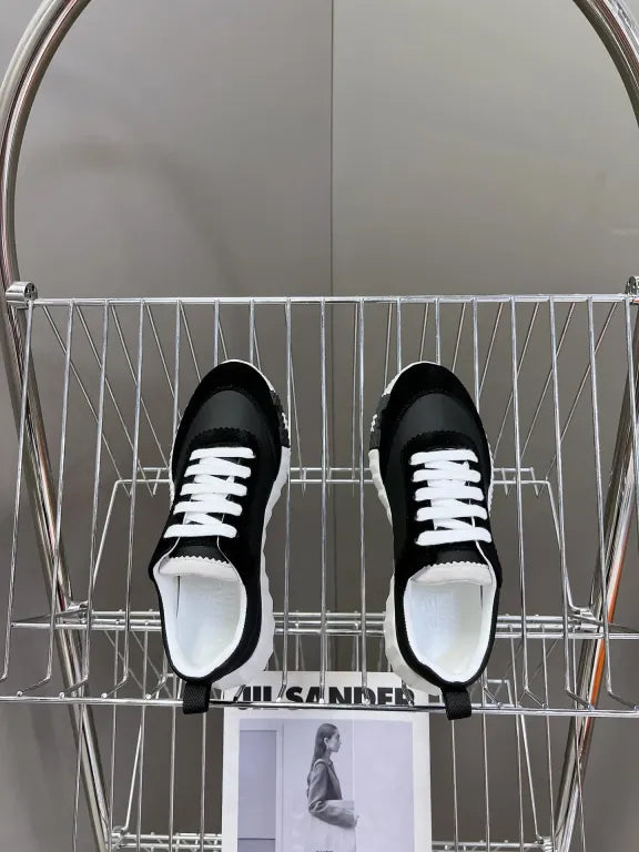 에르메스 바운싱 스니커즈 카프스킨 스웨이드 고트스킨&누아