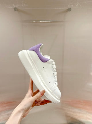 알렉산더 맥퀸 오버사이즈드 스니커즈 화이트 쇼크 핑크